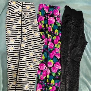 Betsey Johnson Performance Capri leggings M